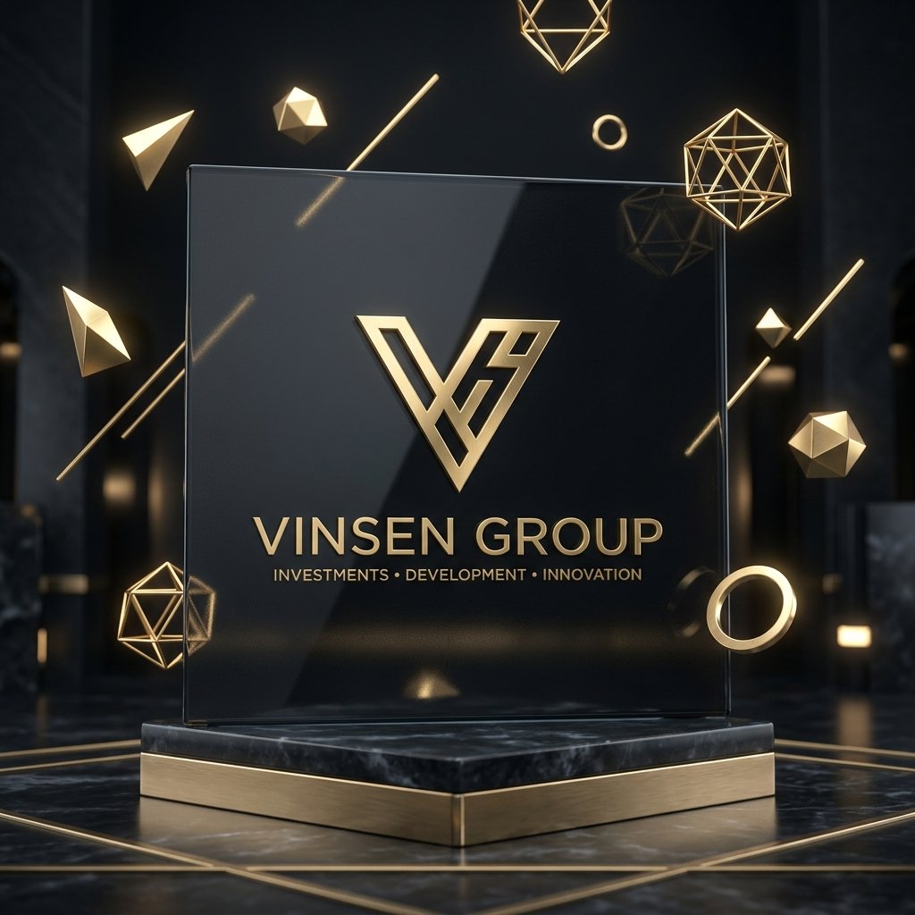 Vinsen Group Branding Logo